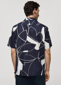 MANGO Koszule*Koszula z 100% bawełny z nadrukiem