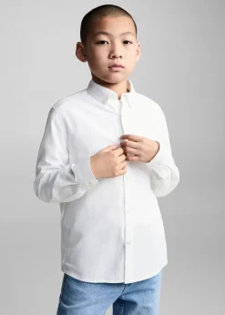 Dzieci MANGO Koszule*Koszula z bawełny 100%