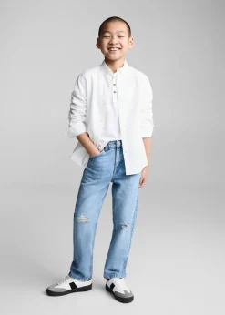 Dzieci MANGO Koszule*Koszula z bawełny 100%