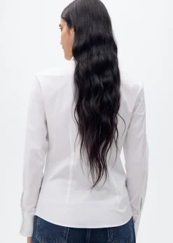 MANGO Koszule I Bluzki*Koszula z bawełny o taliowanym kroju