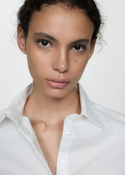 MANGO Koszule I Bluzki*Koszula z bawełny o taliowanym kroju