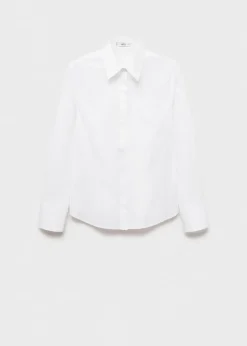 MANGO Koszule I Bluzki*Koszula z bawełny o taliowanym kroju