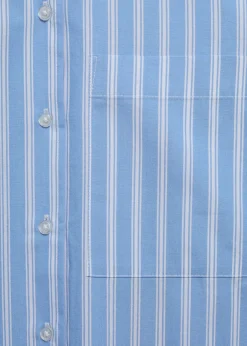 MANGO Koszule I Bluzki*Koszula z bawełny w paski