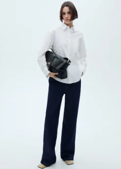 MANGO Koszule I Bluzki*Koszula z bawełny z długim rękawem