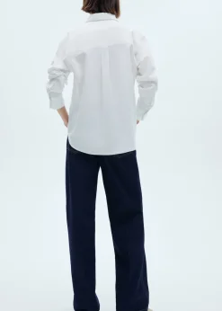 MANGO Koszule I Bluzki*Koszula z bawełny z długim rękawem