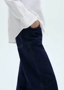 MANGO Koszule I Bluzki*Koszula z bawełny z długim rękawem