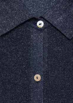 MANGO Koszule I Bluzki*Koszula z dzianiny lureksowej