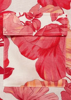 MANGO Koszule I Bluzki*Koszula z kieszeniami i kwiatowym wzorem