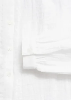 Dzieci MANGO Koszule I Bluzki*Koszula z kreszowanej bawełny