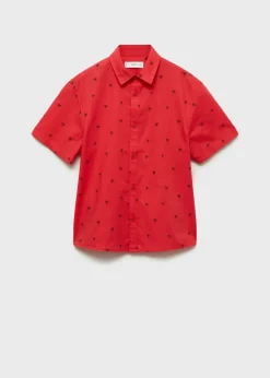 Dzieci MANGO Koszule*Koszula z krótkim rękawem