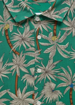 MANGO Koszule*Koszula z krótkim rękawem z hawajskim wzorem