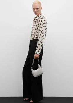 MANGO Koszule I Bluzki*Koszula z lyocellu w groszki