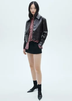 MANGO Koszule I Bluzki*Koszula z lyocellu w paski