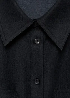 MANGO Koszule I Bluzki*Koszula z lyocellu z wiązaniem