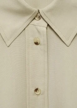 MANGO Koszule I Bluzki*Koszula z lyocellu z wiązaniem