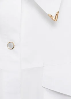 MANGO Koszule I Bluzki*Koszula z metalowymi detalami