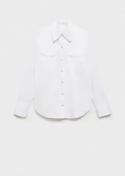 MANGO Koszule I Bluzki*Koszula z metalowymi detalami