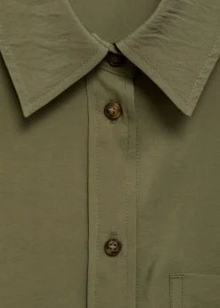 MANGO Koszule I Bluzki*Koszula z modalu z kieszenią