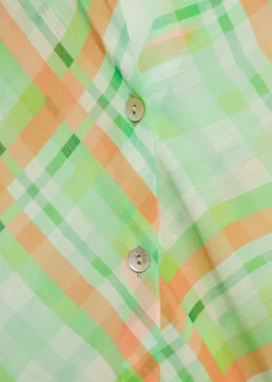 MANGO Koszule I Bluzki*Koszula z nadrukiem w kratę