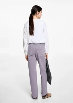 MANGO Koszule I Bluzki*Koszula z popeliny o bufiastym kroju