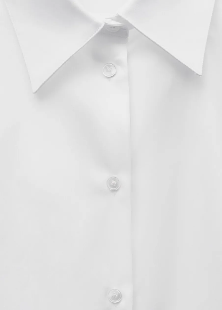 MANGO Koszule I Bluzki*Koszula z popeliny o taliowanym kroju