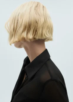 MANGO Koszule I Bluzki*Koszula z szyfonu z satynowymi wstawkami