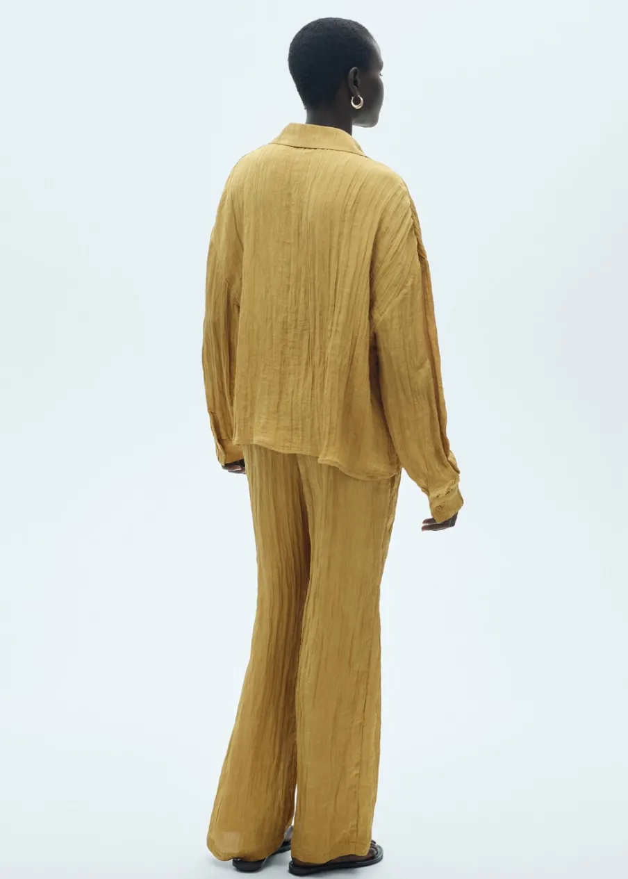 MANGO Koszule I Bluzki*Koszula z teksturą i kieszenią