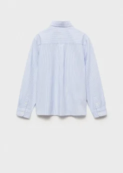Dzieci MANGO Koszule*Koszula z tkaniny oxford z 100% bawełny w paski