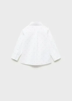 Dzieci MANGO Koszule*Koszula z tkaniny Oxford ze wzorem