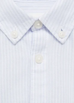 Dzieci MANGO Koszule*Koszula z tkaniny Oxford w paski