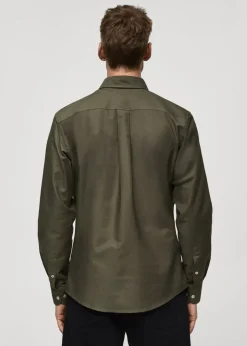 MANGO Koszule*Koszula z tkaniny oxford z 100% bawełny