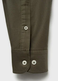 MANGO Koszule*Koszula z tkaniny oxford z 100% bawełny