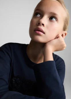 Dzieci MANGO Koszulki I Topy*Koszula z wytłoczeniami