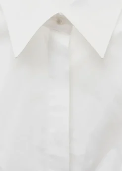 MANGO Koszule I Bluzki*Koszula z zakładkami 100% bawełna