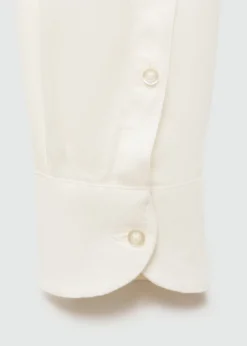 MANGO Koszule*Koszula ze stójką z lnu 100%