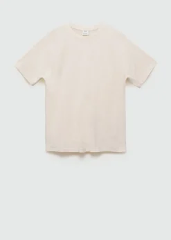 MANGO Koszulki*Koszulka bawełniana relaxed fit