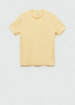 MANGO Koszulki*Koszulka bawełniana slim fit