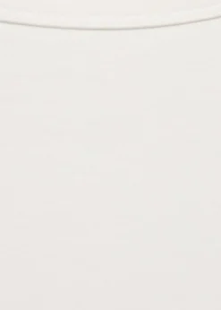 MANGO Koszulki*Koszulka bawełniana z dekoltem w łódkę