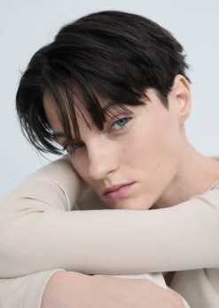 MANGO Koszulki*Koszulka bawełniana z dekoltem w łódkę