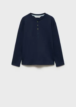 Dzieci MANGO Koszulki*Koszulka bawełniana z długim rękawem