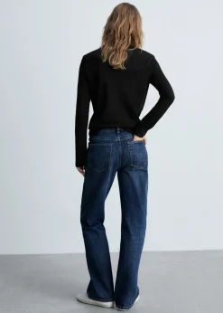 MANGO Koszulki*Koszulka bawełniana z długim rękawem