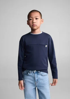 Dzieci MANGO Koszulki*Koszulka bawełniana z długim rękawem