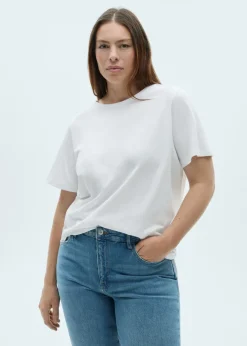 MANGO Koszulki*Koszulka bawełniana z krótkimi rękawami