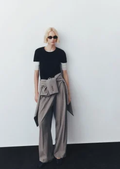 MANGO Koszulki*Koszulka bawełniana z krótkimi rękawami