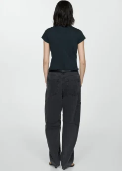 MANGO Koszulki*Koszulka bawełniana z krótkimi rękawami