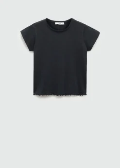 MANGO Koszulki*Koszulka bawełniana z krótkimi rękawami