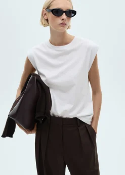 MANGO Koszulki*Koszulka bawełniana z krótkimi rękawami