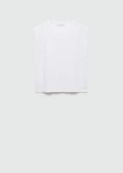 MANGO Koszulki*Koszulka bawełniana z krótkimi rękawami