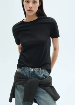 MANGO Koszulki*Koszulka bawełniana z krótkimi rękawami