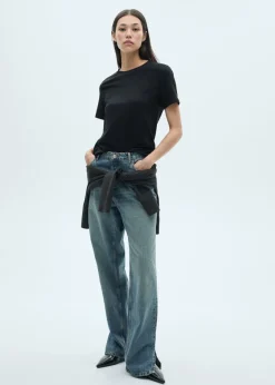 MANGO Koszulki*Koszulka bawełniana z krótkimi rękawami